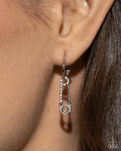 Load image into Gallery viewer, SAFETY PIN SENTIMENT - WHITE