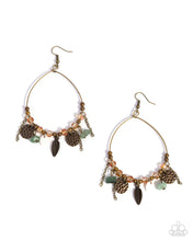Load image into Gallery viewer, FEATHERED FRINGE - BRASS