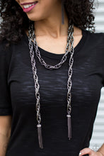 Load image into Gallery viewer, SCARFED FOR ATTENTION - GUNMETAL