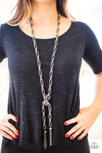 Load image into Gallery viewer, SCARFED FOR ATTENTION - GUNMETAL