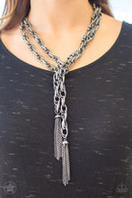 Load image into Gallery viewer, SCARFED FOR ATTENTION - GUNMETAL