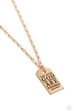 Load image into Gallery viewer, POSSIBLE PENDANT - GOLD