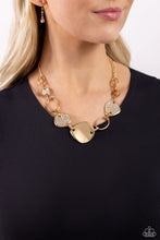 Load image into Gallery viewer, ASYMMETRICAL-ATTENTION-GOLD