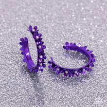 Load image into Gallery viewer, FASHIONABLE-FLOWER-CROWN-PURPLE
