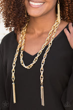 Load image into Gallery viewer, SCARFED FOR ATTENTION - GOLD