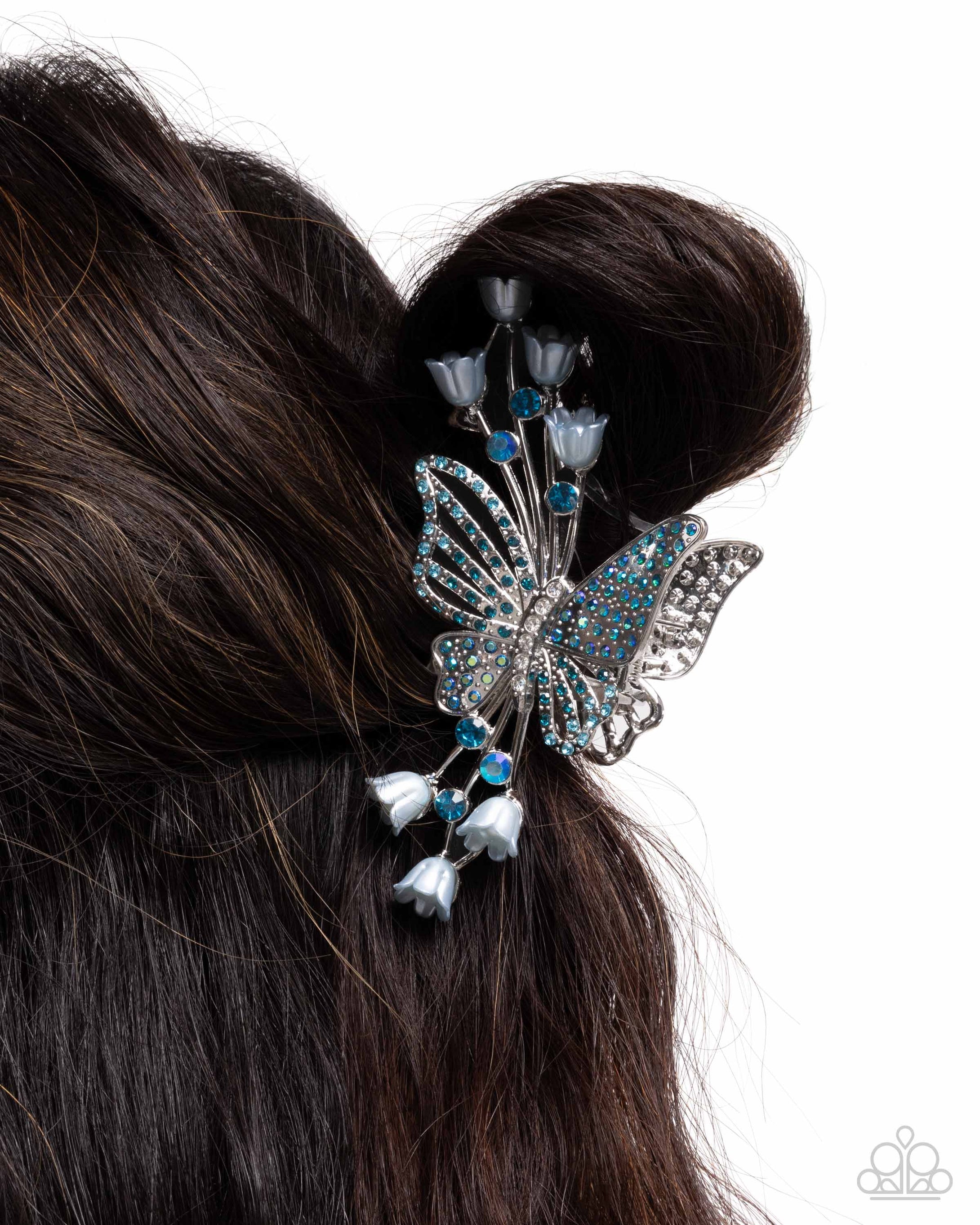 Fluttering French - Blue