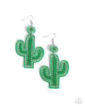 Load image into Gallery viewer, CACTUS CAMEO - GREEN
